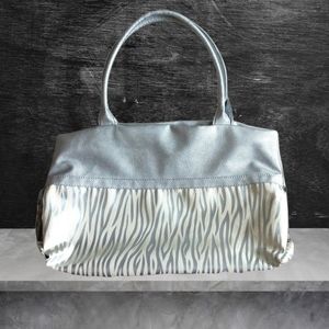 Zebra Print Tote Bag